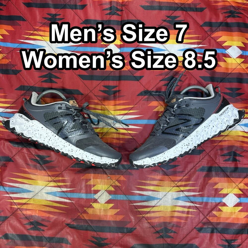 New Balance Fresh Foam Garoe Trail Running Gray Shoes Men’s 7 Women’s 8.5 4E